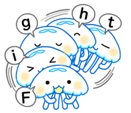 Easygoing Jellyfish sticker #984045