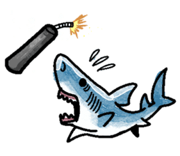 World of shark sticker #984059
