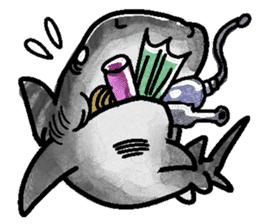 World of shark sticker #984063