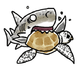 World of shark sticker #984082