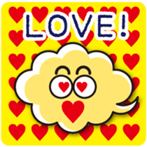 The Johnny Sticker of clouds sticker #984309