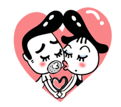 Miss. Chunjiao and Mr.Zhiming sticker #984327