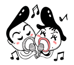 Miss. Chunjiao and Mr.Zhiming sticker #984340