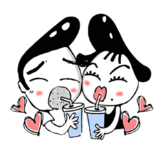 Miss. Chunjiao and Mr.Zhiming sticker #984362