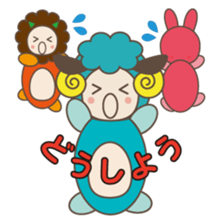 LOVELY ANIMALS "JAPANESE VER" sticker #984400