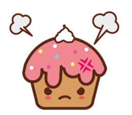 cup cake cafe sticker #984490