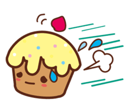 cup cake cafe sticker #984492