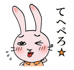 Daily life of funny rabbit sticker #984651