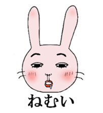 Daily life of funny rabbit sticker #984682