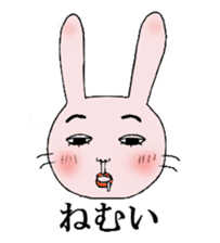 Daily life of funny rabbit sticker #984682