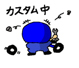 three-wheel rider helmets sticker #984788