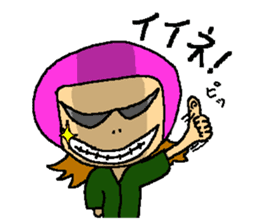 three-wheel rider helmets sticker #984791