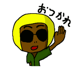 three-wheel rider helmets sticker #984793