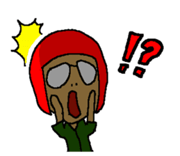 three-wheel rider helmets sticker #984799