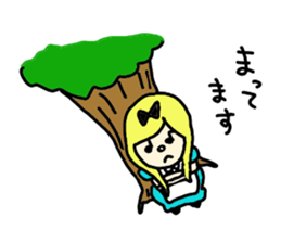 Alice in dailyland sticker #984876