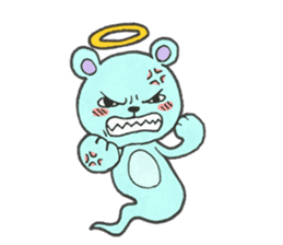 Dead Blue Bear sticker #984945