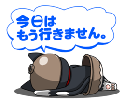 Earthenware Cat Pot"DONYABEE"ver.3 sticker #984979