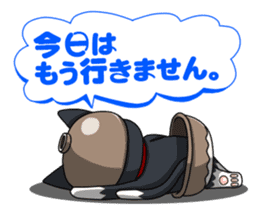 Earthenware Cat Pot"DONYABEE"ver.3 sticker #984979