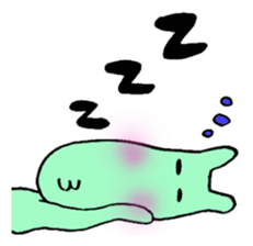 Green&Pink comedy sticker #985381