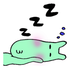 Green&Pink comedy sticker #985381