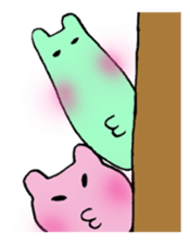 Green&Pink comedy sticker #985387