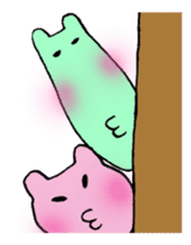 Green&Pink comedy sticker #985387