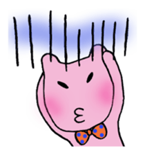 Green&Pink comedy sticker #985392