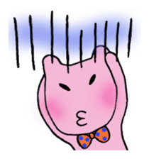 Green&Pink comedy sticker #985392