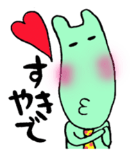 Green&Pink comedy sticker #985394