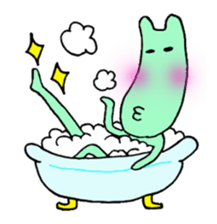 Green&Pink comedy sticker #985402