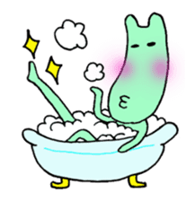 Green&Pink comedy sticker #985402