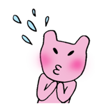 Green&Pink comedy sticker #985403