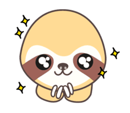 Soni, the cute little sloth sticker #985408