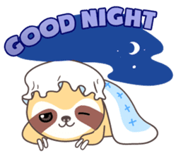 Soni, the cute little sloth sticker #985419