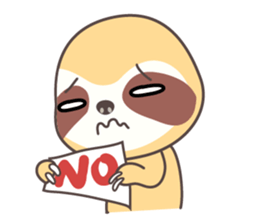 Soni, the cute little sloth sticker #985423
