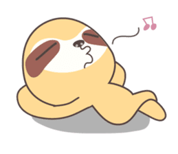 Soni, the cute little sloth sticker #985430