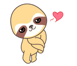 Soni, the cute little sloth sticker #985431