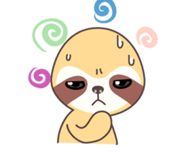 Soni, the cute little sloth sticker #985436