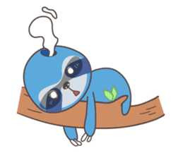 Soni, the cute little sloth sticker #985437