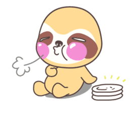 Soni, the cute little sloth sticker #985440