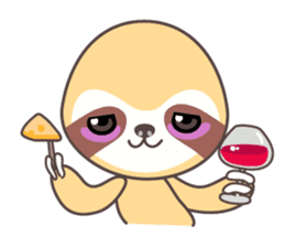 Soni, the cute little sloth sticker #985442