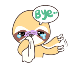 Soni, the cute little sloth sticker #985443