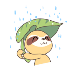 Soni, the cute little sloth sticker #985444