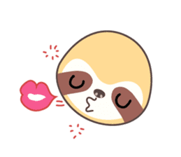 Soni, the cute little sloth sticker #985446