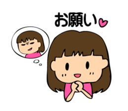 A bride like a demon&Smartphone Husband sticker #985801