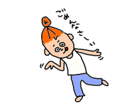 oyajigirl sticker #986029