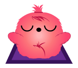 Monsta, the cute little monster sticker #986047