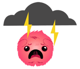 Monsta, the cute little monster sticker #986048