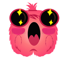 Monsta, the cute little monster sticker #986054