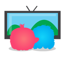 Monsta, the cute little monster sticker #986056